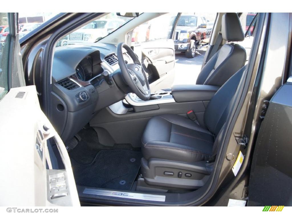 Charcoal Black Interior 2011 Ford Edge Limited Photo #45113493