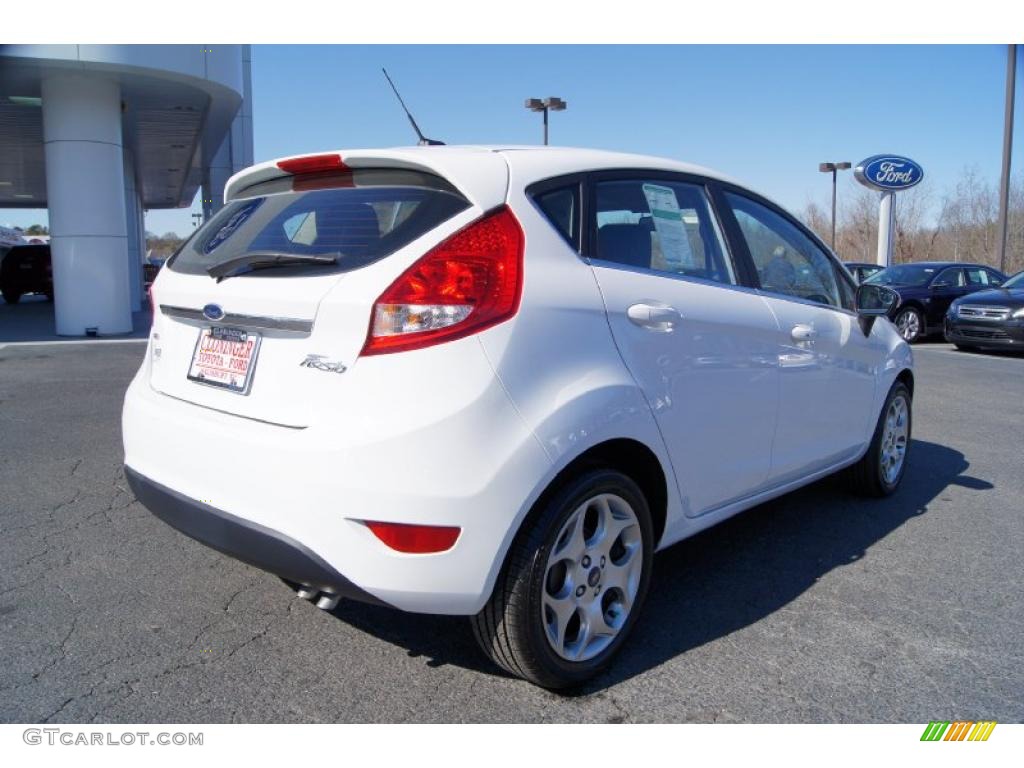 Oxford White 2011 Ford Fiesta SES Hatchback Exterior Photo #45114805