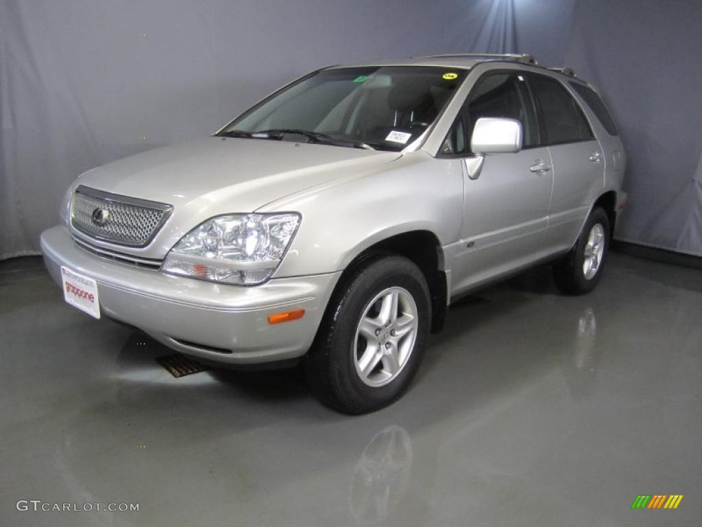 2001 RX 300 AWD - Millennium Silver Metallic / Black photo #1