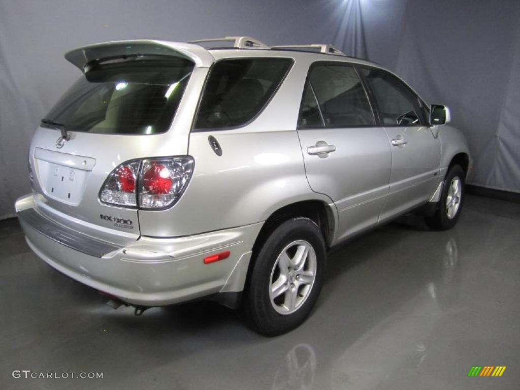 2001 RX 300 AWD - Millennium Silver Metallic / Black photo #9