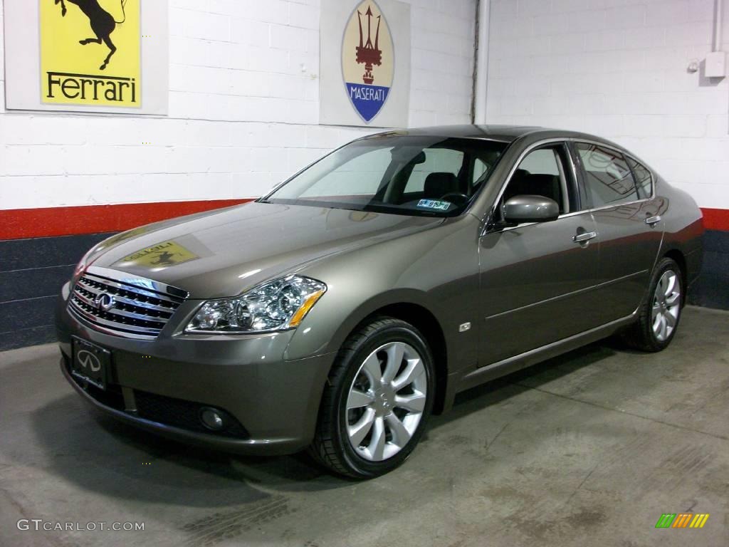 2006 M 35x Sedan - Umbria Gray Metallic / Graphite photo #1