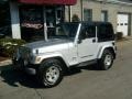 2005 Bright Silver Metallic Jeep Wrangler X 4x4  photo #1