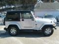 2005 Bright Silver Metallic Jeep Wrangler X 4x4  photo #6