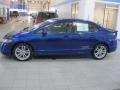 2008 Fiji Blue Pearl Honda Civic Si Sedan  photo #4