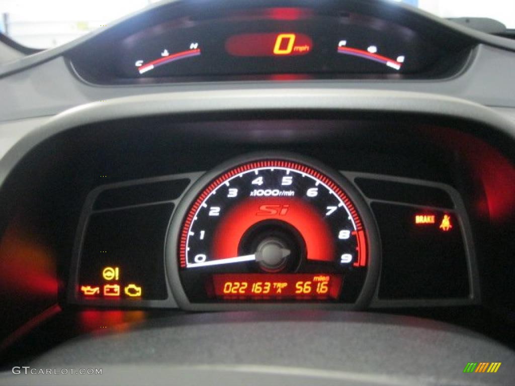 2008 Honda Civic Si Sedan Gauges Photo #45117826