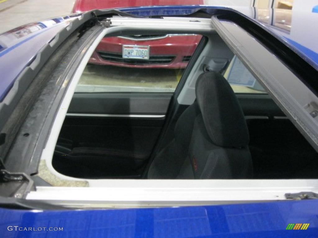2008 Civic Si Sedan - Fiji Blue Pearl / Black photo #28