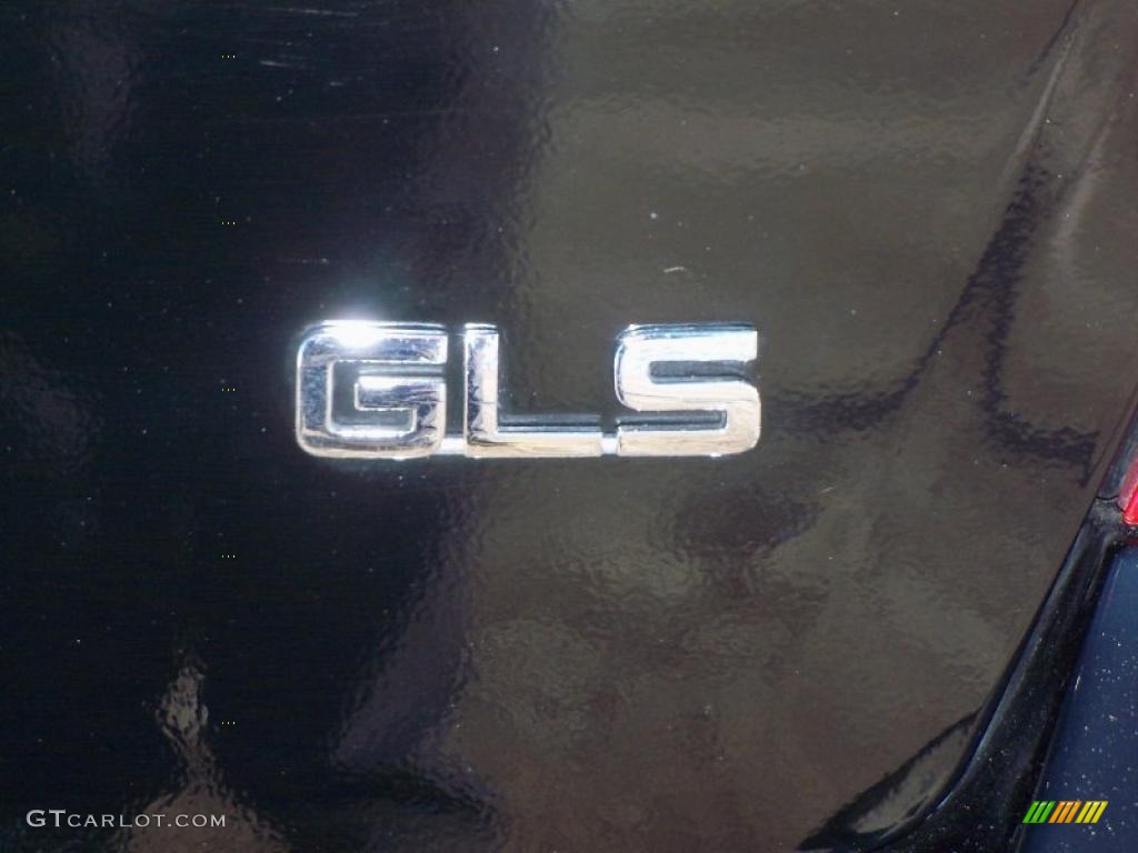2002 Elantra GLS Sedan - Black Obsidian / Gray photo #9