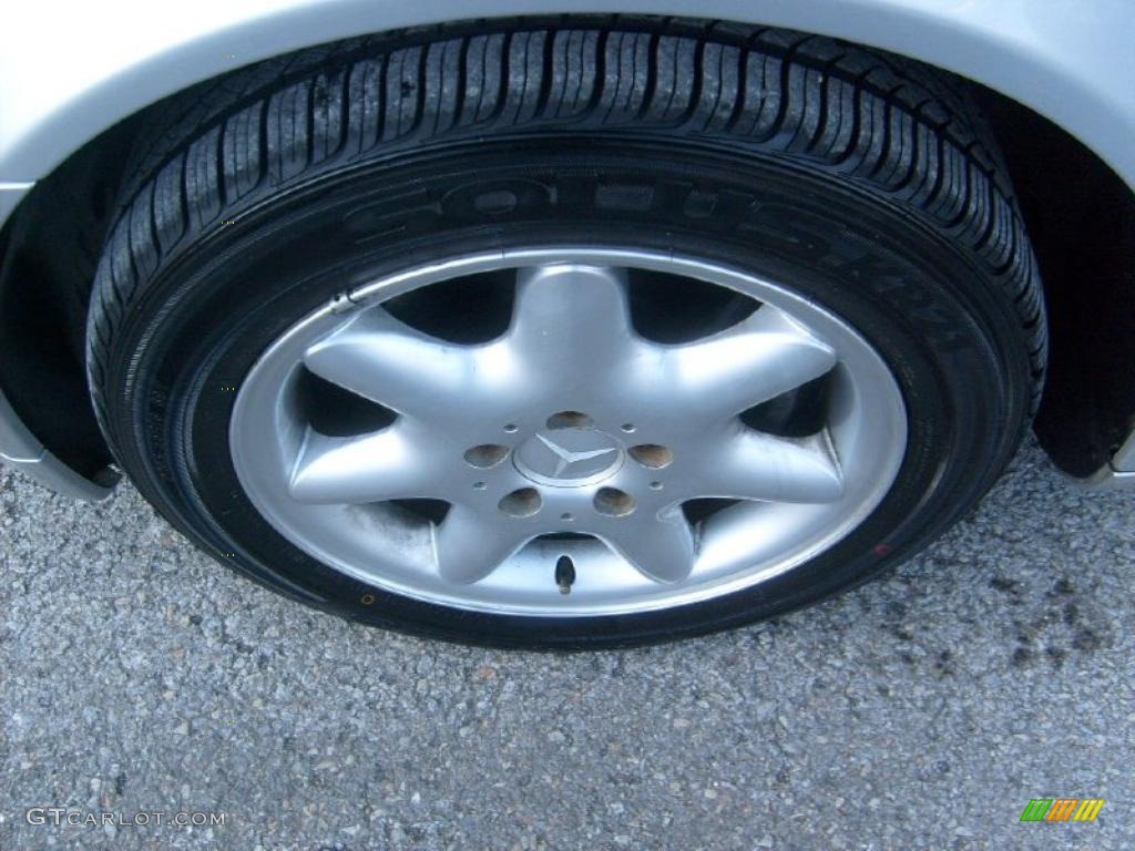 2001 C 240 Sedan - Brilliant Silver Metallic / Charcoal Black photo #9