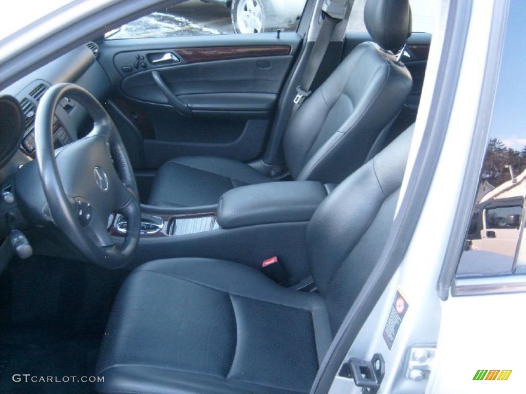 2001 C 240 Sedan - Brilliant Silver Metallic / Charcoal Black photo #10