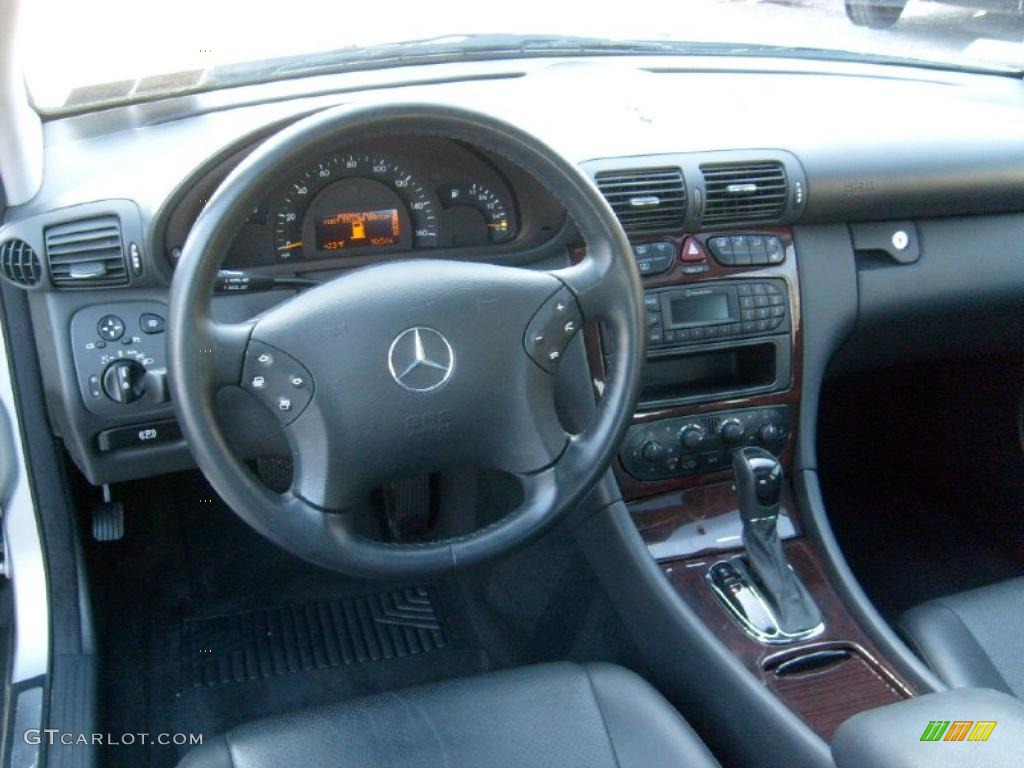 2001 C 240 Sedan - Brilliant Silver Metallic / Charcoal Black photo #14