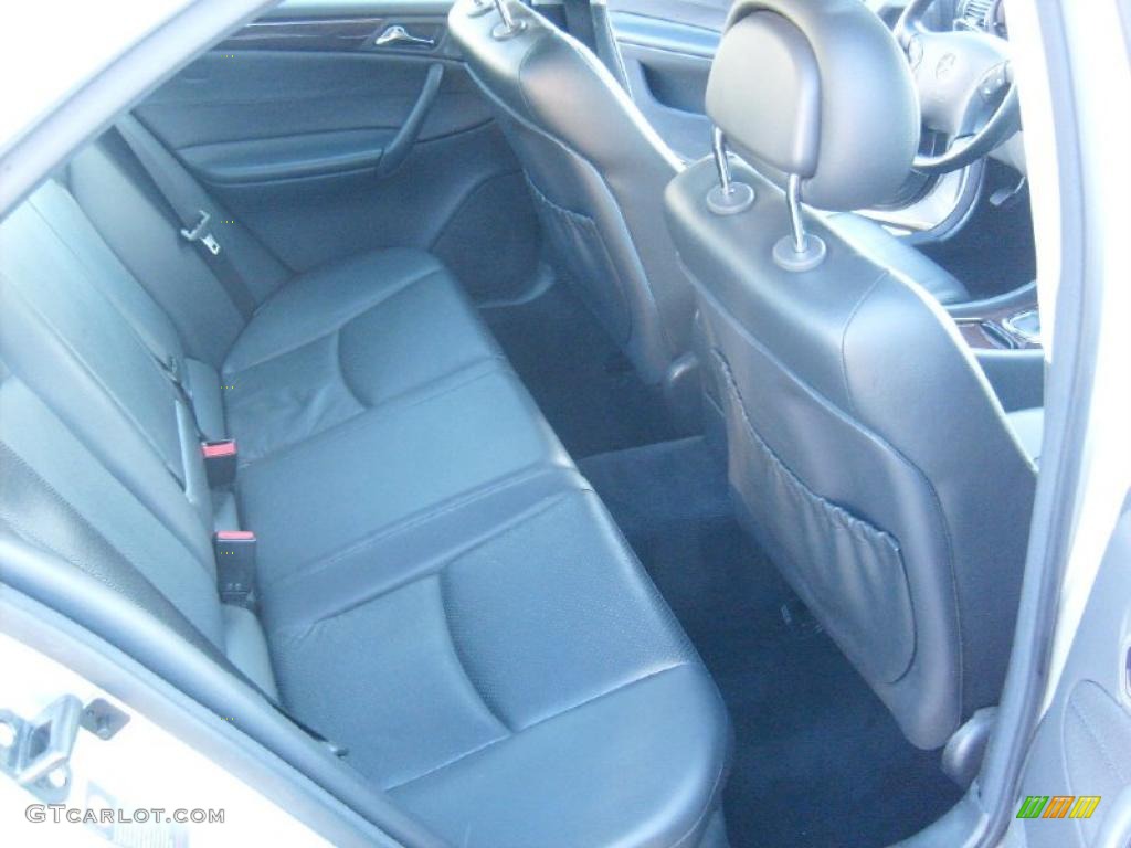 2001 C 240 Sedan - Brilliant Silver Metallic / Charcoal Black photo #17