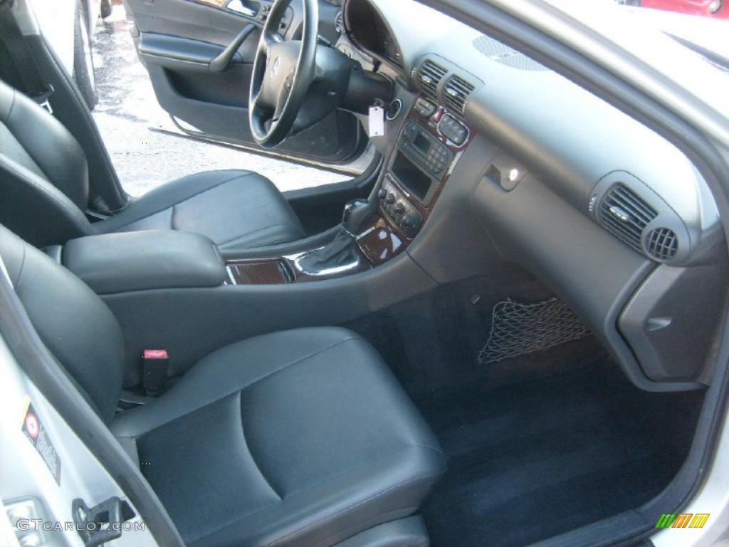 2001 C 240 Sedan - Brilliant Silver Metallic / Charcoal Black photo #20