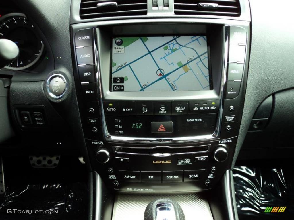 2009 Lexus IS F Navigation Photo #45118518