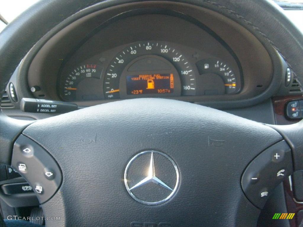 2001 C 240 Sedan - Brilliant Silver Metallic / Charcoal Black photo #24