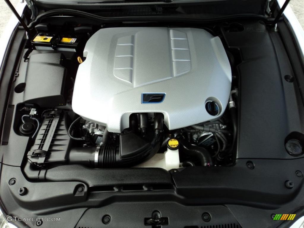 2009 Lexus IS F 5.0 Liter DOHC 32-Valve Dual VVT-iE V8 Engine Photo #45118578