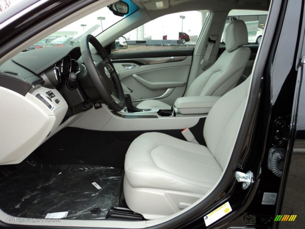Light Titanium/Ebony Interior 2011 Cadillac CTS 3.0 Sedan Photo #45118950
