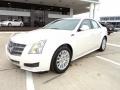 White Diamond Tricoat 2011 Cadillac CTS 3.0 Sedan Exterior