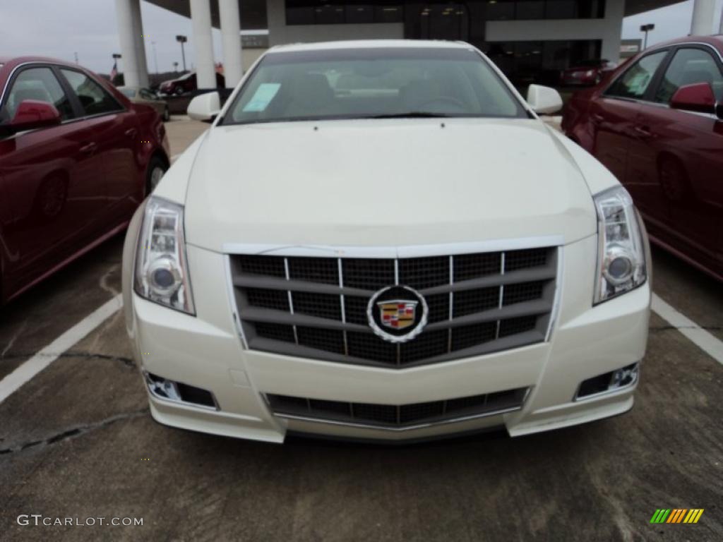 White Diamond Tricoat 2011 Cadillac CTS 3.6 Sedan Exterior Photo #45119162