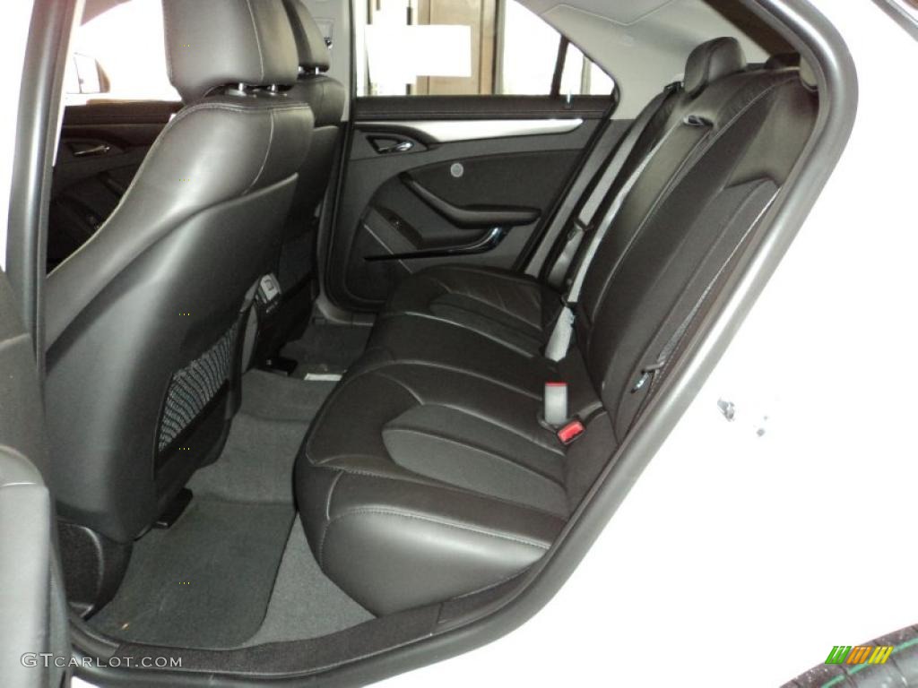 Ebony Interior 2011 Cadillac CTS -V Sedan Photo #45119574