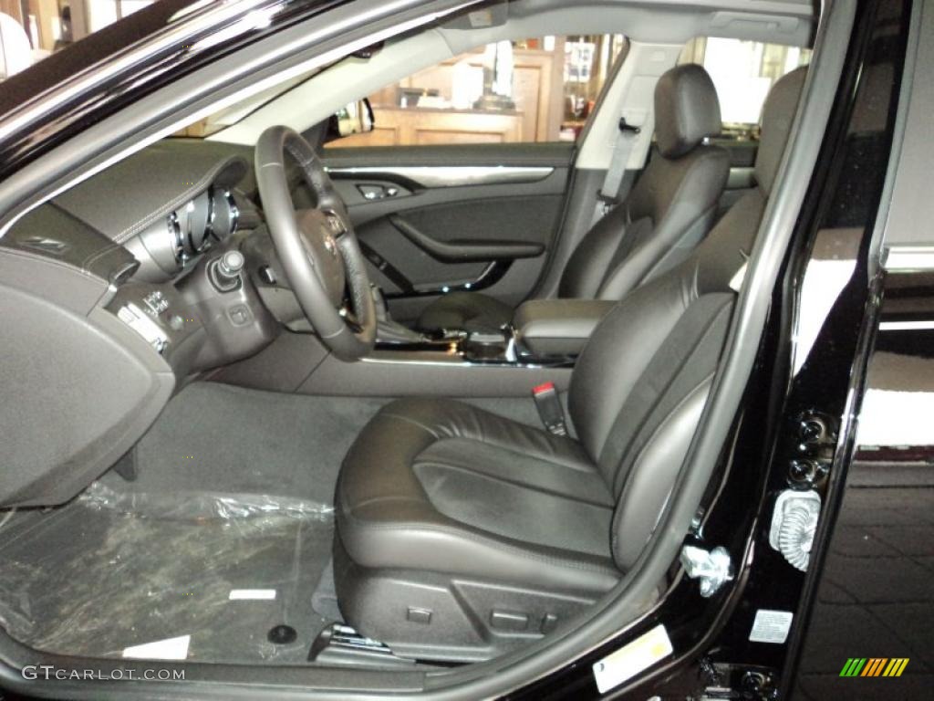 Ebony Interior 2011 Cadillac CTS -V Sedan Photo #45119674