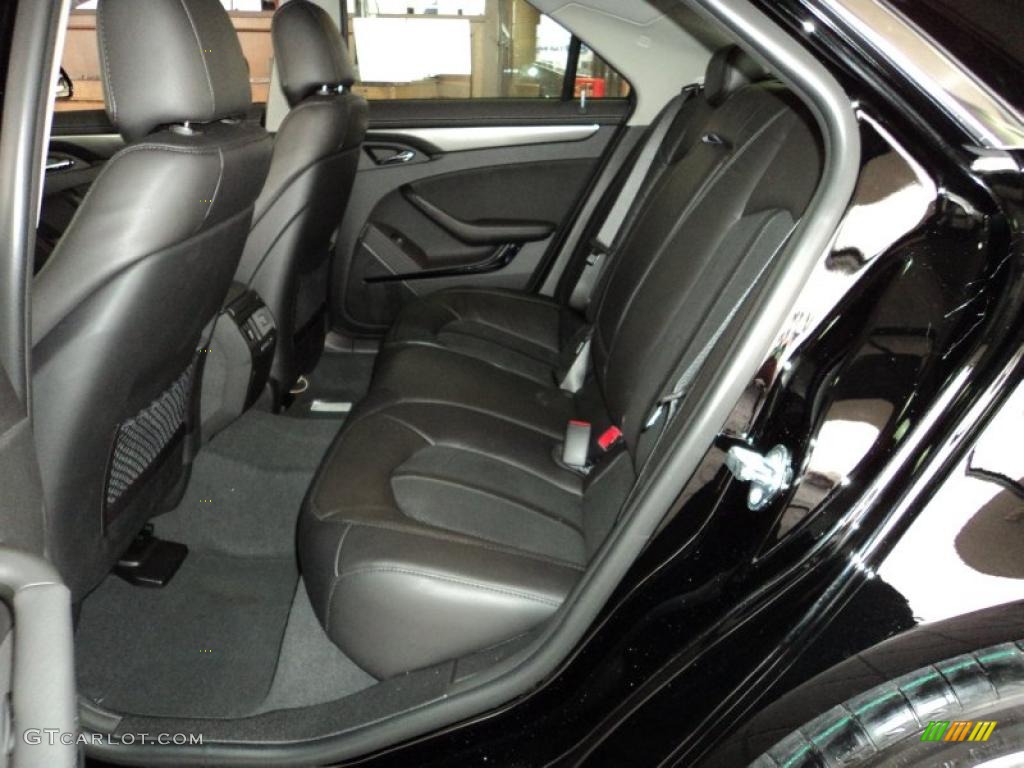 Ebony Interior 2011 Cadillac CTS -V Sedan Photo #45119690