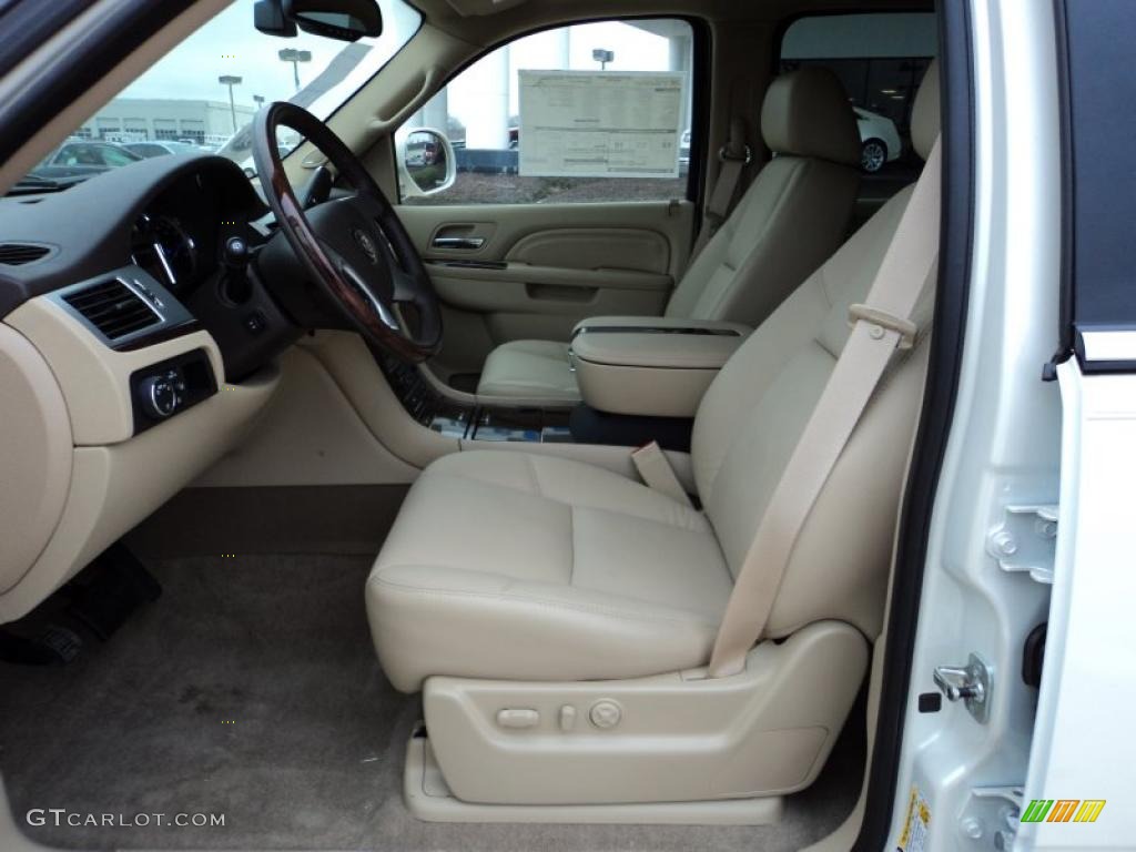 Cashmere/Cocoa Interior 2011 Cadillac Escalade ESV Premium AWD Photo #45119798
