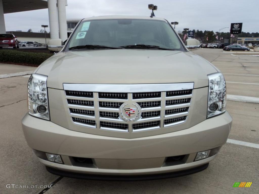 Gold Mist Metallic 2011 Cadillac Escalade Premium AWD Exterior Photo #45119894