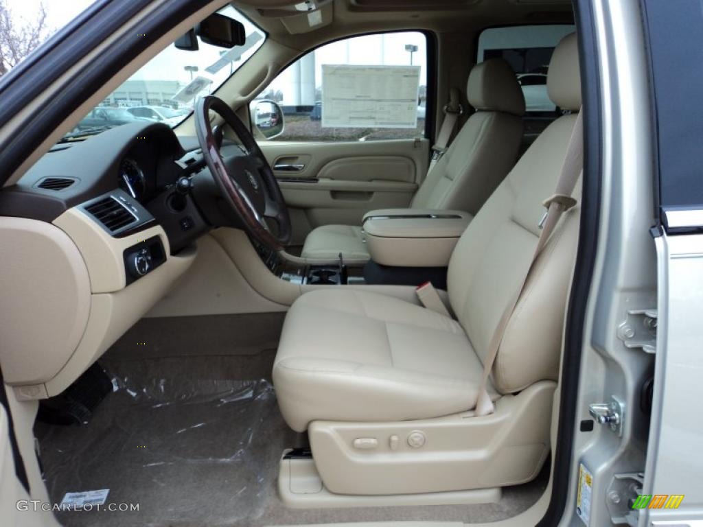 Cashmere/Cocoa Interior 2011 Cadillac Escalade Premium AWD Photo #45119926