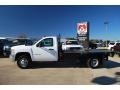 2009 Summit White Chevrolet Silverado 3500HD Work Truck Regular Cab Chassis  photo #2