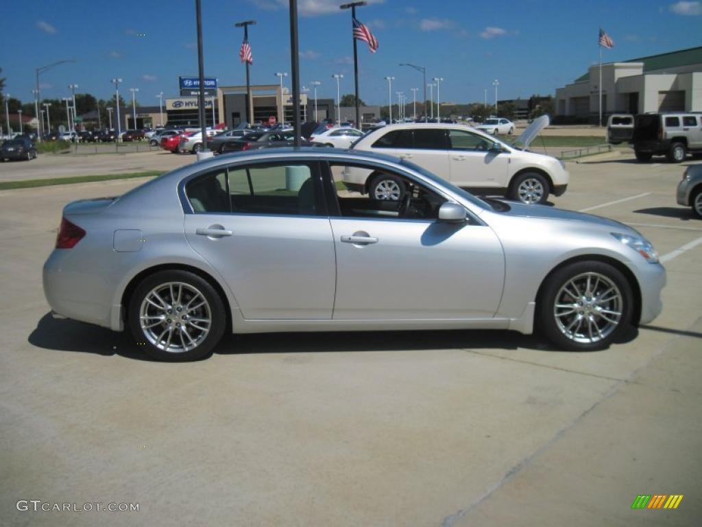 Liquid Platinum Metallic 2007 Infiniti G 35 Journey Sedan Exterior Photo #45121178
