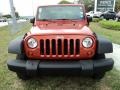 2009 Sunburst Orange Pearl Coat Jeep Wrangler X 4x4  photo #13