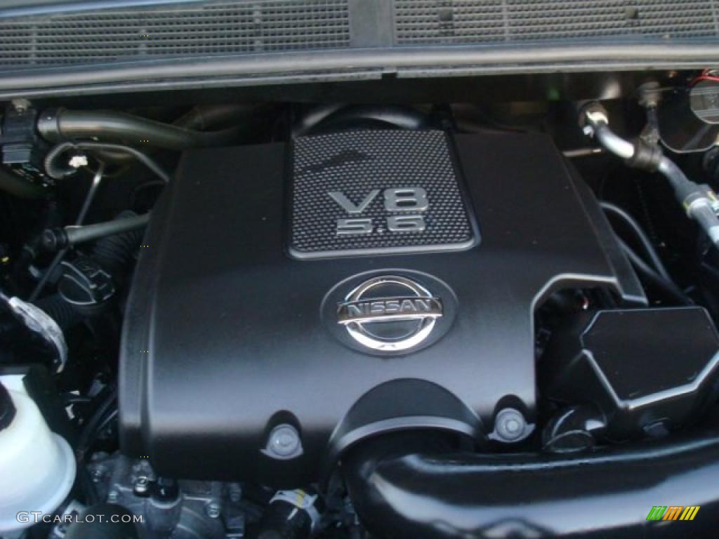 2010 Nissan Titan PRO-4X Crew Cab 4x4 5.6 Liter Flex-Fuel DOHC 32-Valve CVTCS V8 Engine Photo #45121958