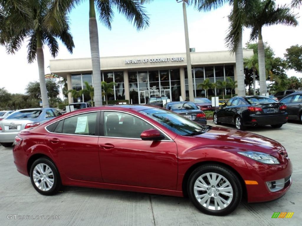 Sangria Red Mica 2010 Mazda MAZDA6 s Touring Sedan Exterior Photo #45122190