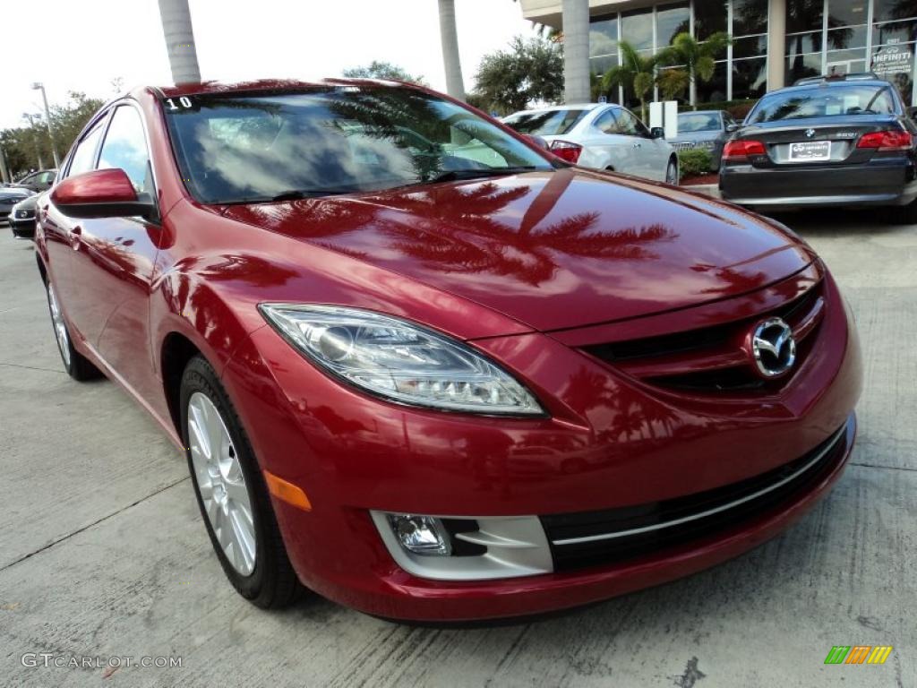 Sangria Red Mica 2010 Mazda MAZDA6 s Touring Sedan Exterior Photo #45122206