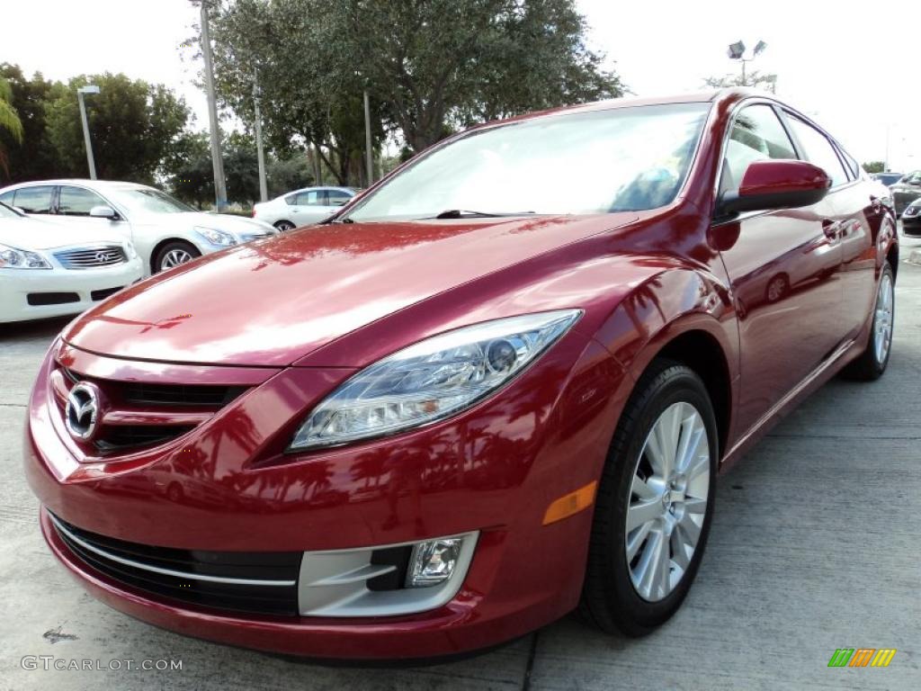 Sangria Red Mica 2010 Mazda MAZDA6 s Touring Sedan Exterior Photo #45122354