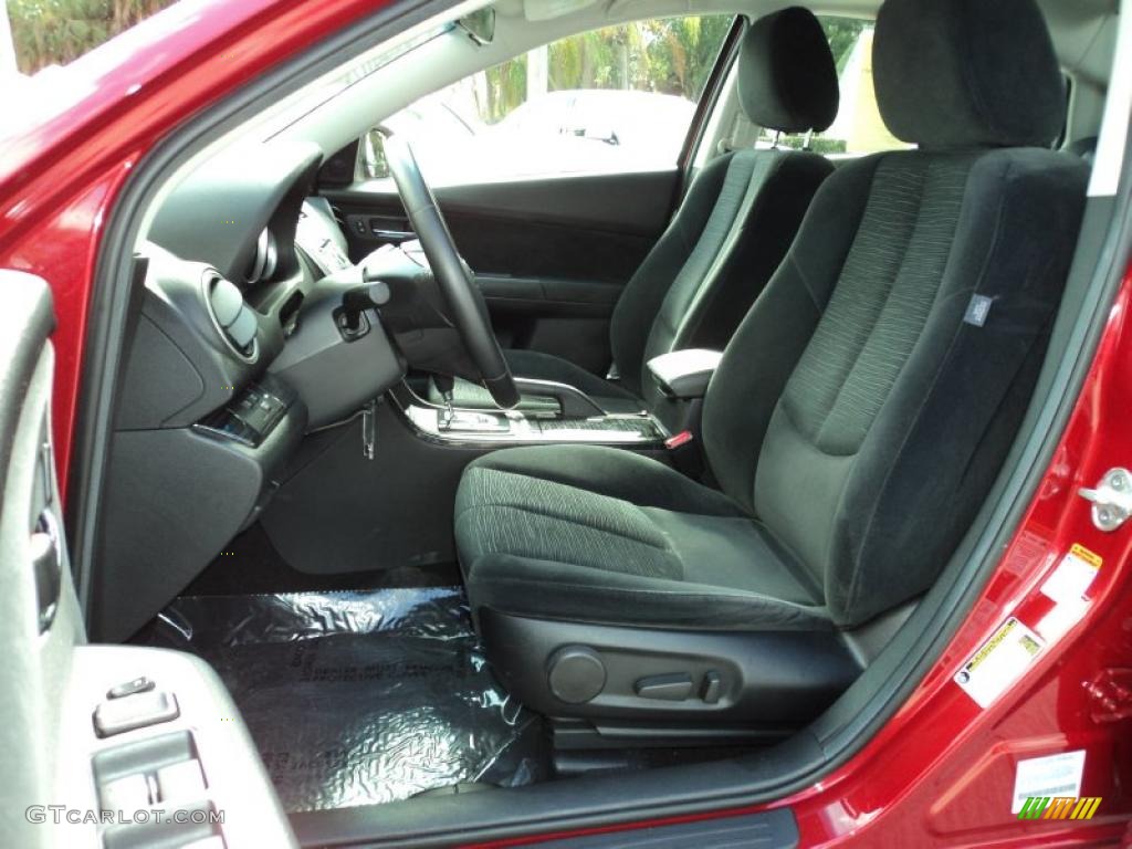 Black Interior 2010 Mazda MAZDA6 s Touring Sedan Photo #45122430