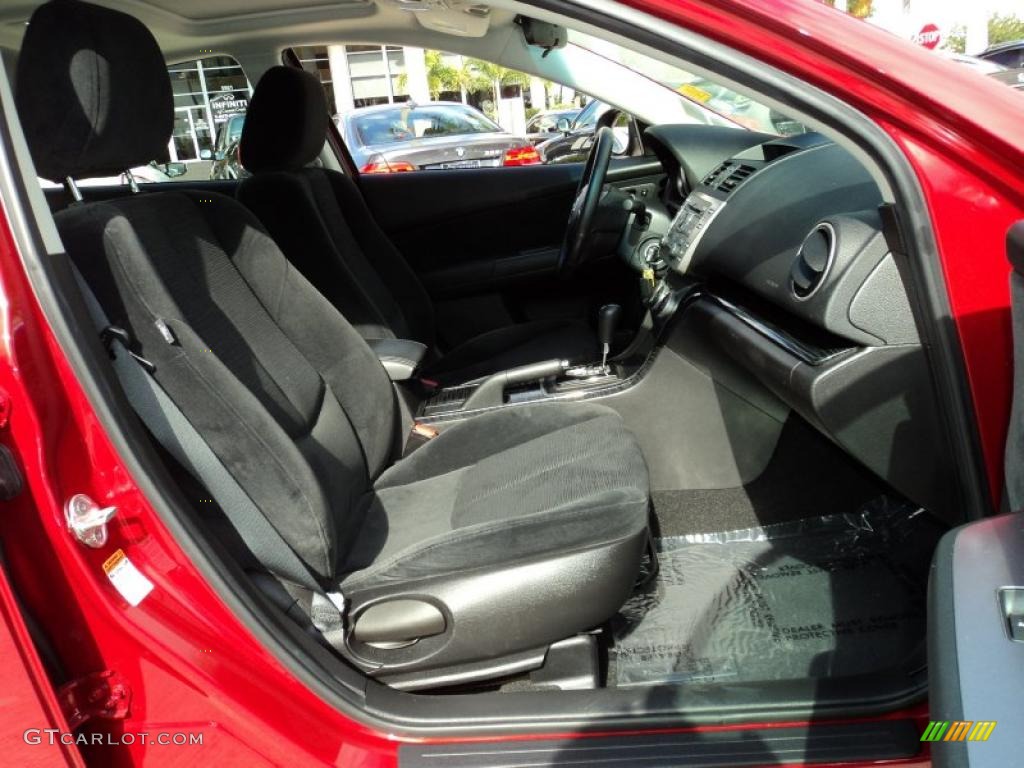 Black Interior 2010 Mazda MAZDA6 s Touring Sedan Photo #45122450
