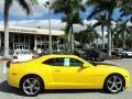 Rally Yellow - Camaro SS/RS Coupe Photo No. 5