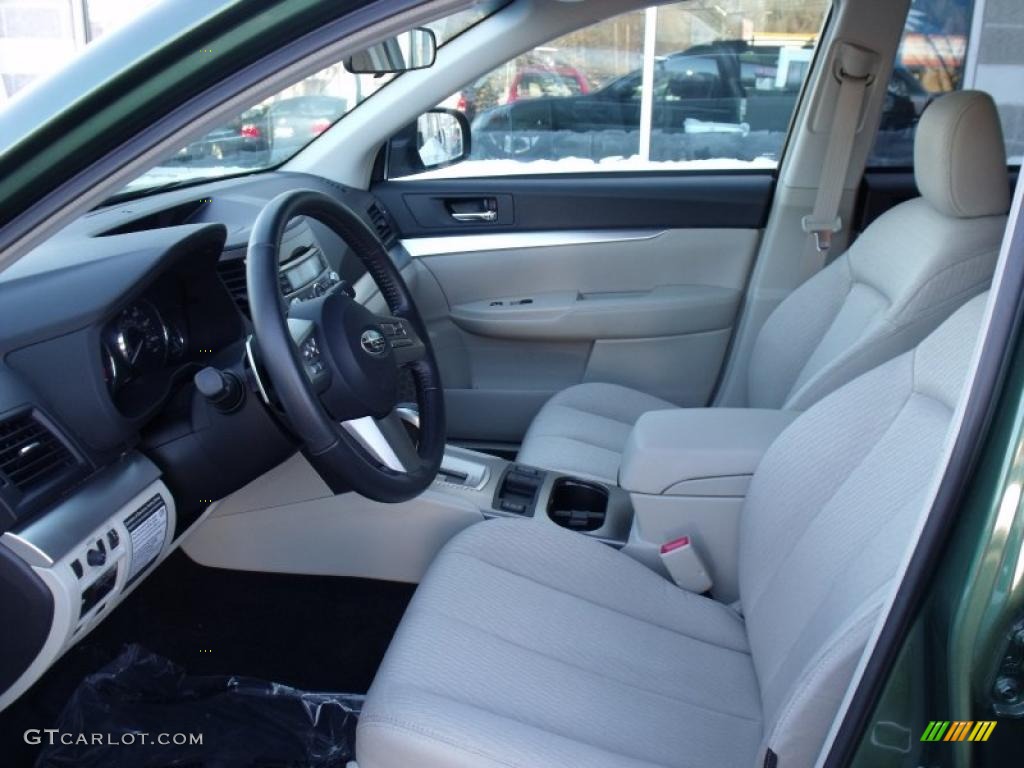 Warm Ivory Interior 2010 Subaru Outback 2.5i Premium Wagon Photo #45124082