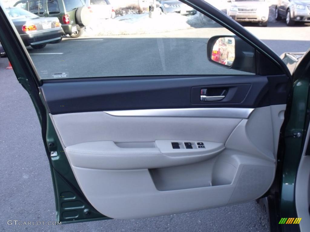 2010 Subaru Outback 2.5i Premium Wagon Warm Ivory Door Panel Photo #45124122