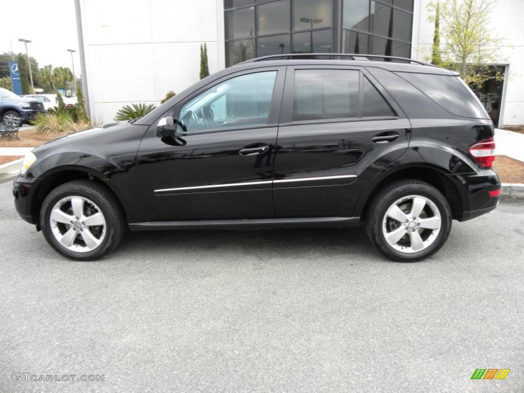 Black 2009 Mercedes-Benz ML 350 Exterior Photo #45124426