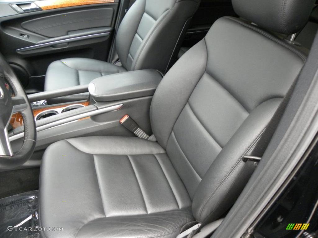 Black Interior 2009 Mercedes-Benz ML 350 Photo #45124482