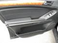 Black 2009 Mercedes-Benz ML 350 Door Panel