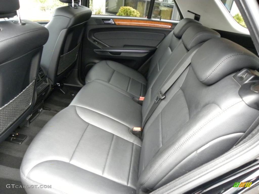 Black Interior 2009 Mercedes-Benz ML 350 Photo #45124514