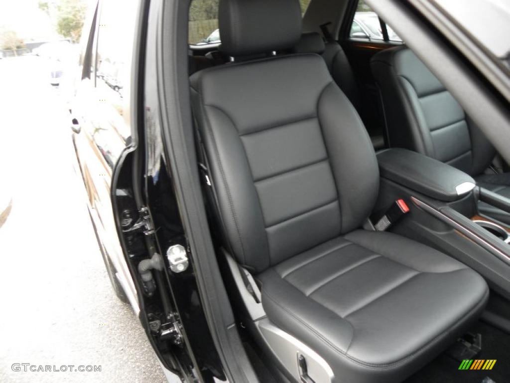 Black Interior 2009 Mercedes-Benz ML 350 Photo #45124542