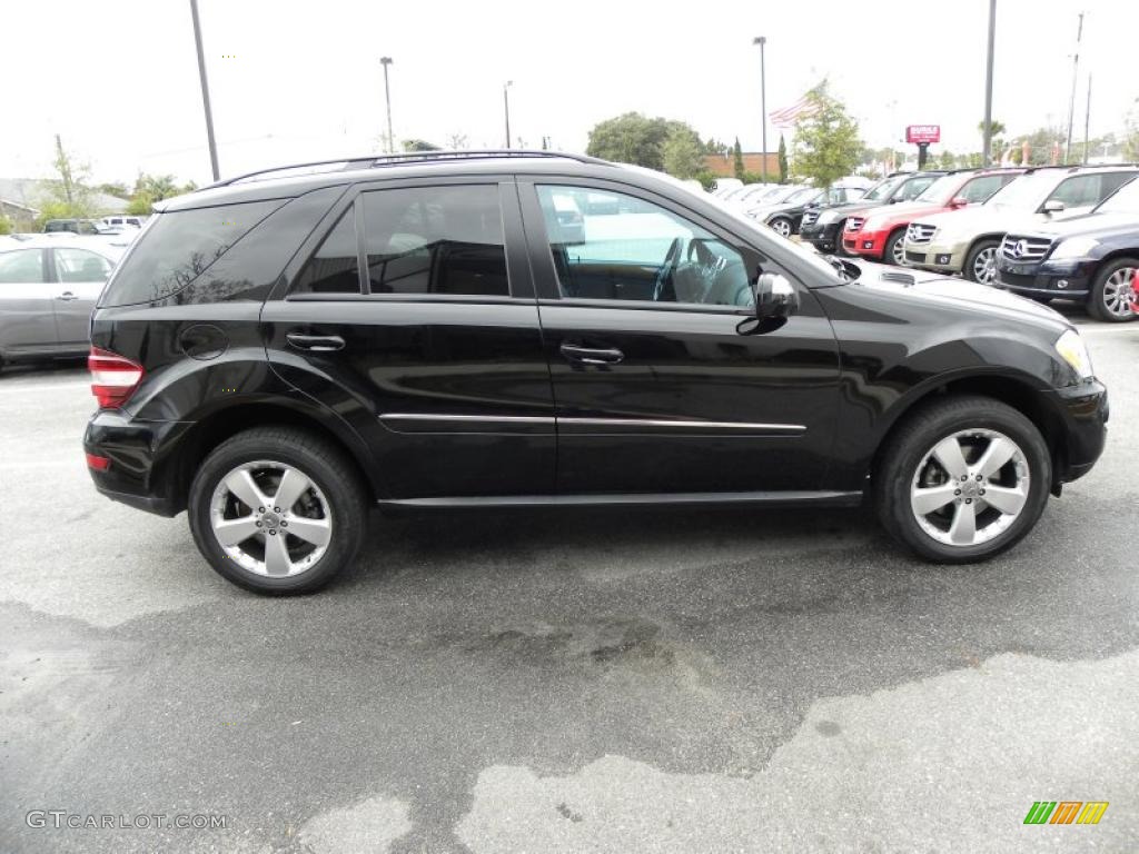 Black 2009 Mercedes-Benz ML 350 Exterior Photo #45124606