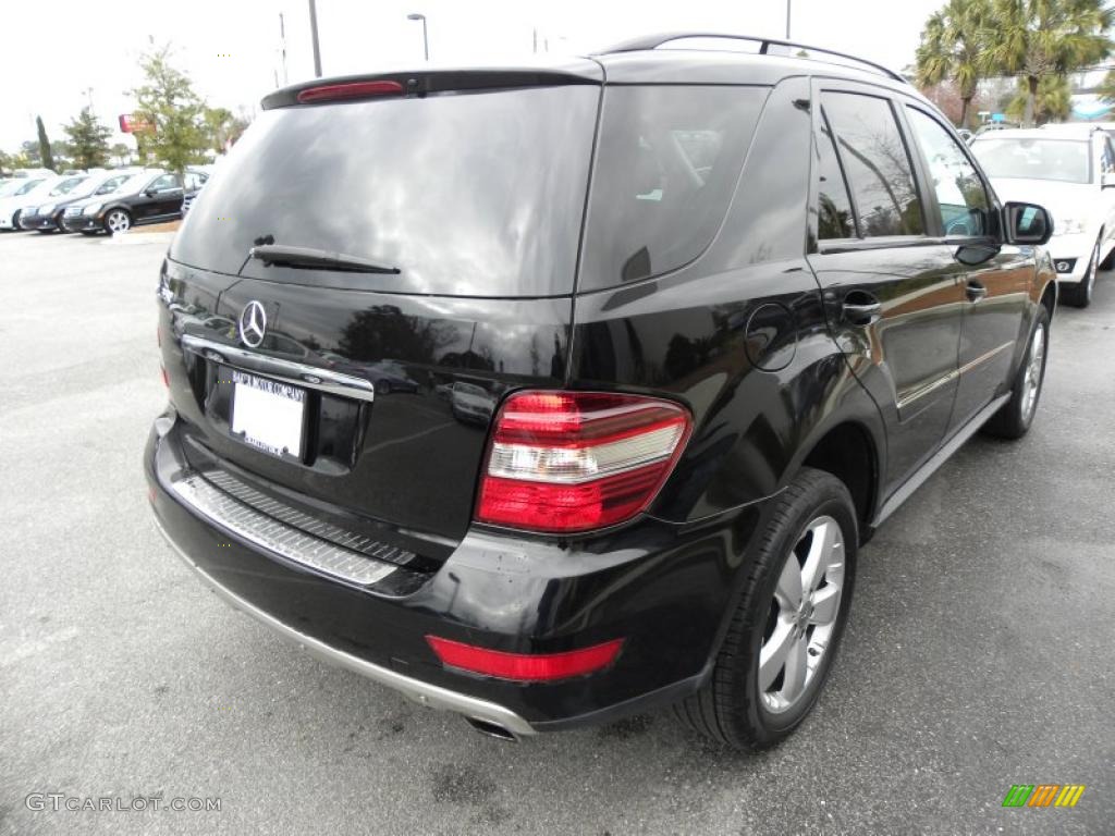 Black 2009 Mercedes-Benz ML 350 Exterior Photo #45124622