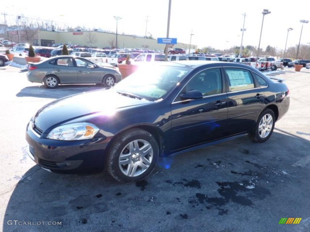 2011 Impala LT - Imperial Blue Metallic / Ebony photo #3