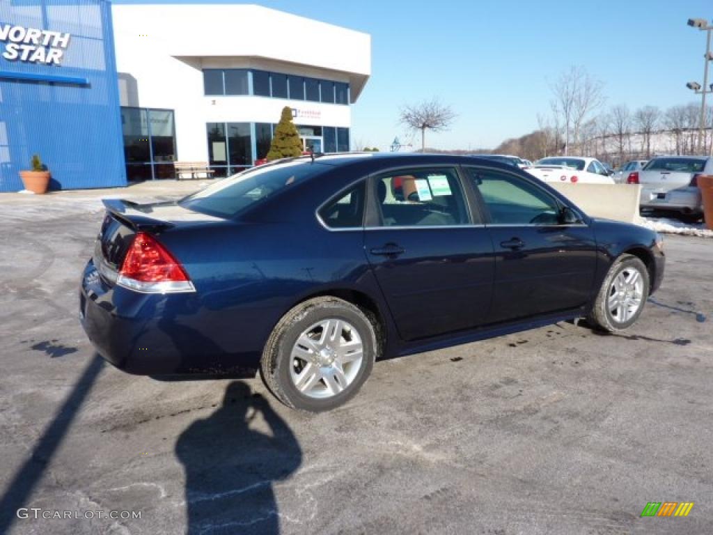 2011 Impala LT - Imperial Blue Metallic / Ebony photo #10