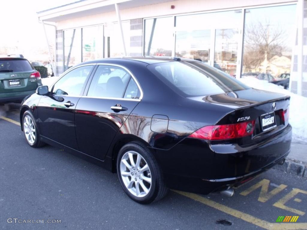 2008 TSX Sedan - Nighthawk Black Pearl / Ebony photo #4